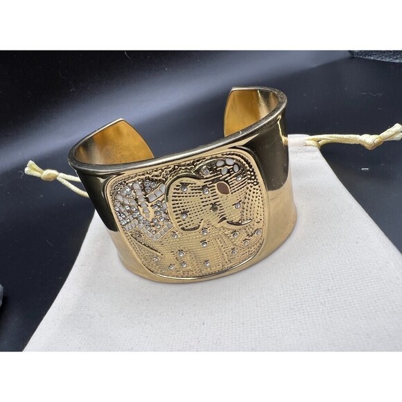 Lilly Pulitzer Elephant Cuff Bracelet - Picture 3 of 6